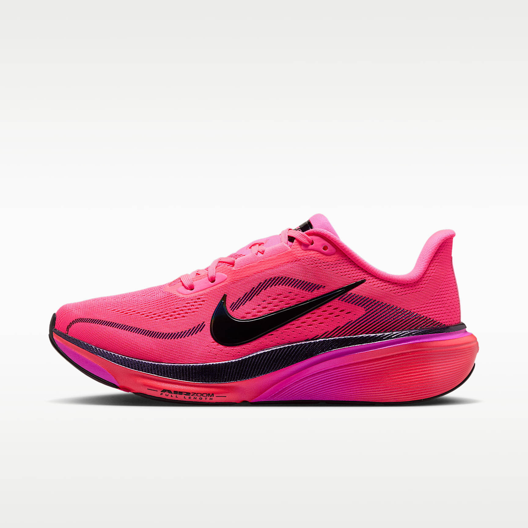 Nike Pegasus 42 Straßenlaufschuh (Damen) – Hyper Pink/Laser Crimson/Fuchsia Blast/Schwarz