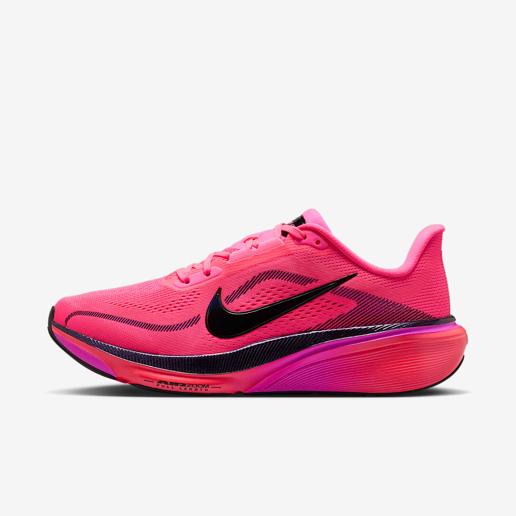 Nike Pegasus 42 Straßenlaufschuh (Damen) – Hyper Pink/Laser Crimson/Fuchsia Blast/Schwarz