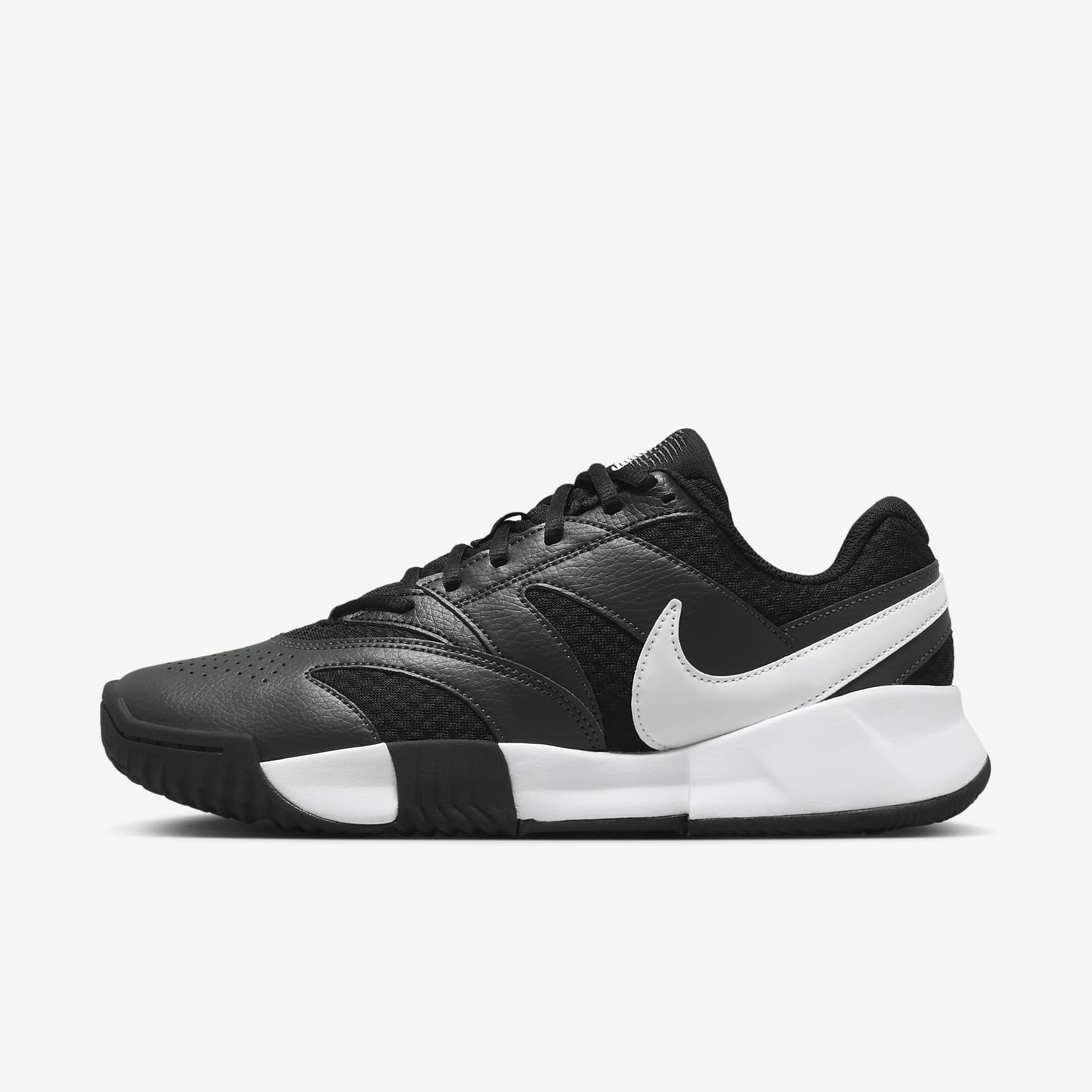 NikeCourt Lite 4 Tennisschuh für Sandplätze für Damen – Schwarz/Anthracite/Weiß
