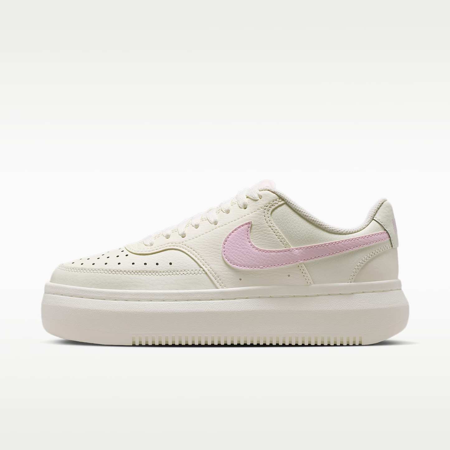 Nike Court Vision Alta Schuh (Damen) – Sail/Pink Foam