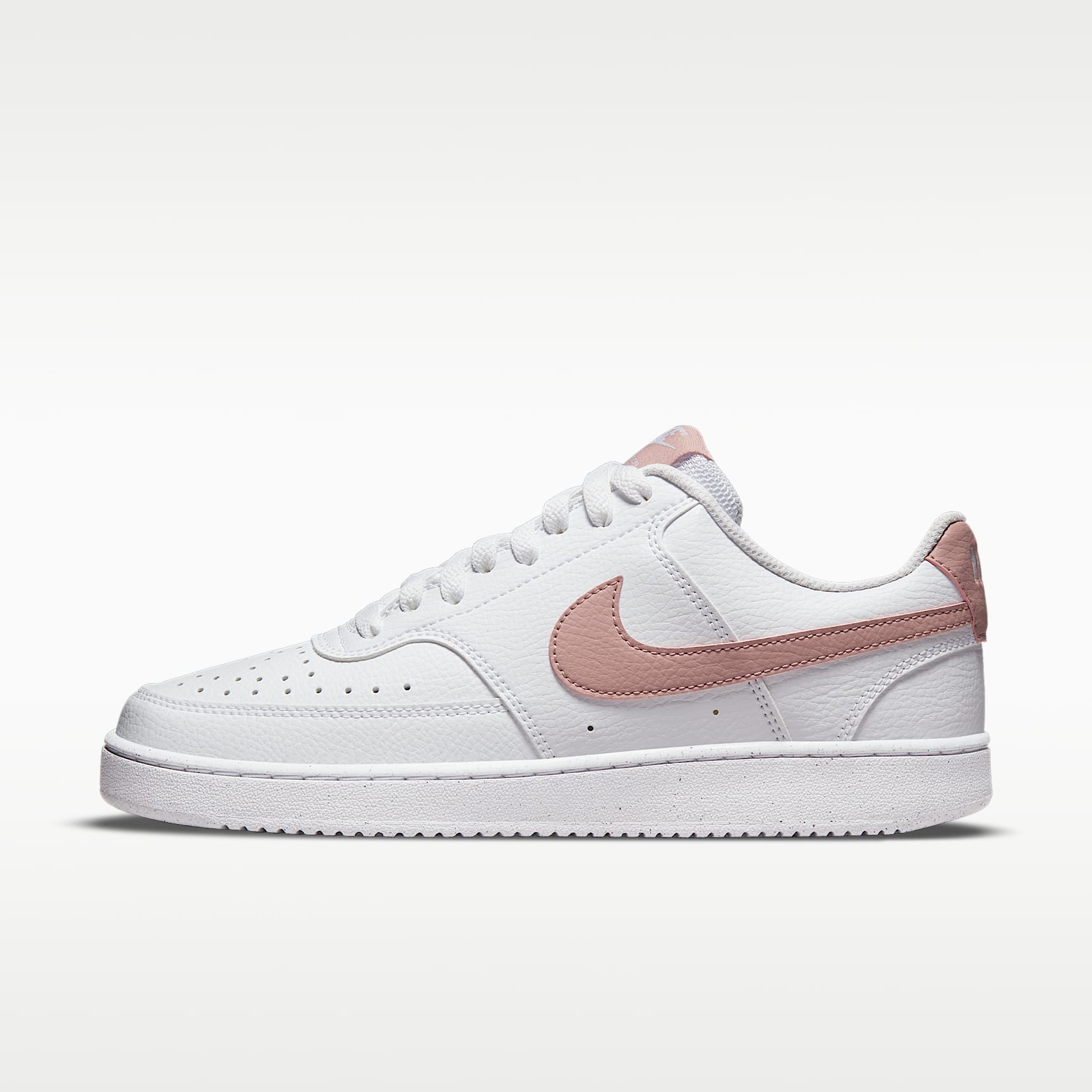 Nike Court Vision Low Next Nature Schuh (Damen) – Weiß/Pink Oxford