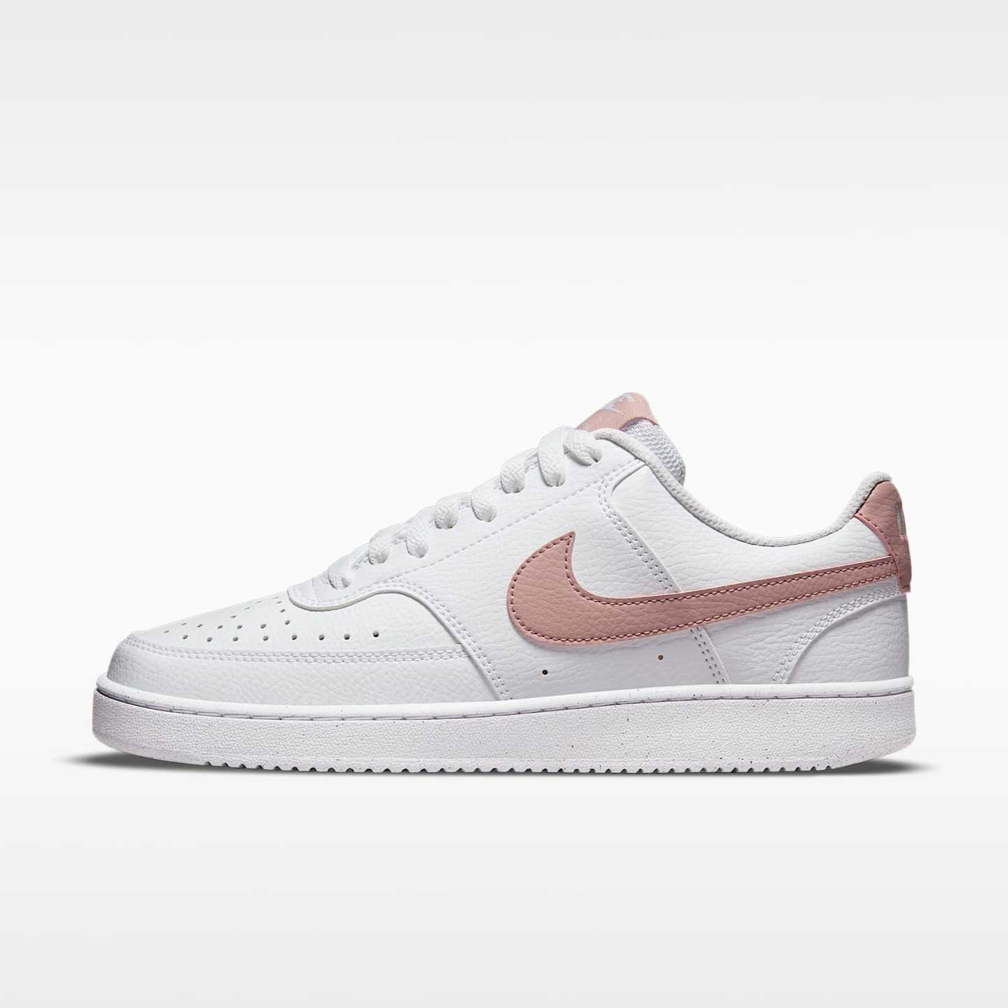 Nike Court Vision Low Next Nature Schuh (Damen) – Weiß/Pink Oxford