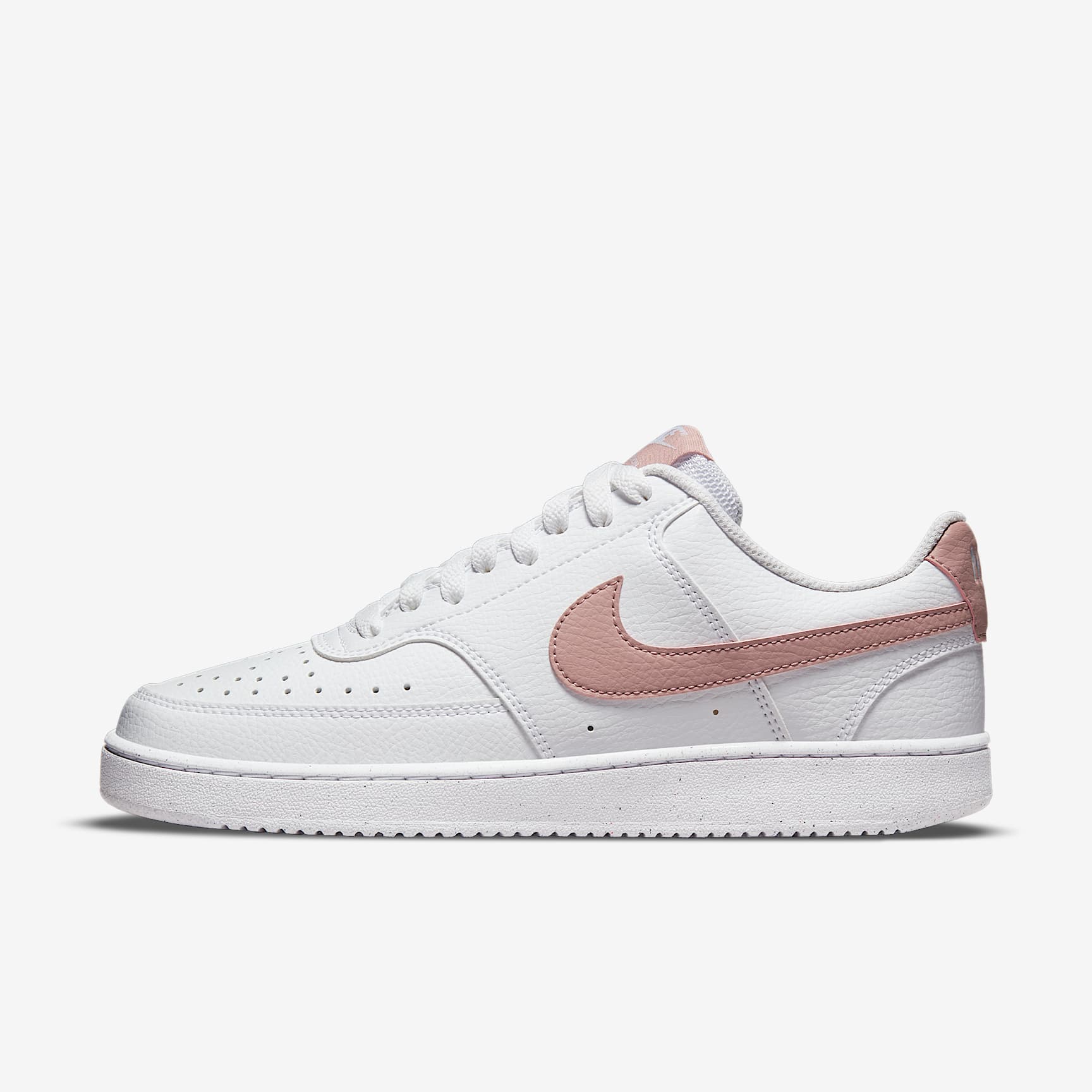 Nike Court Vision Low Next Nature Schuh (Damen) – Weiß/Pink Oxford