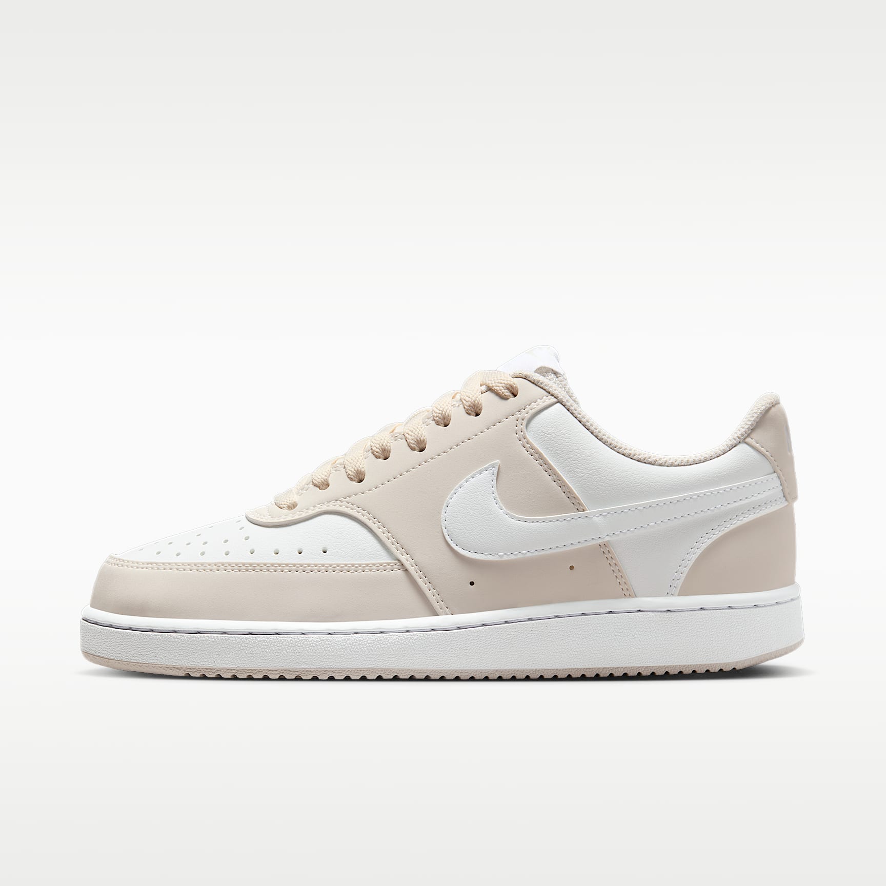 Nike Court Vision Low Schuh (Damen) – Phantom/Weiß