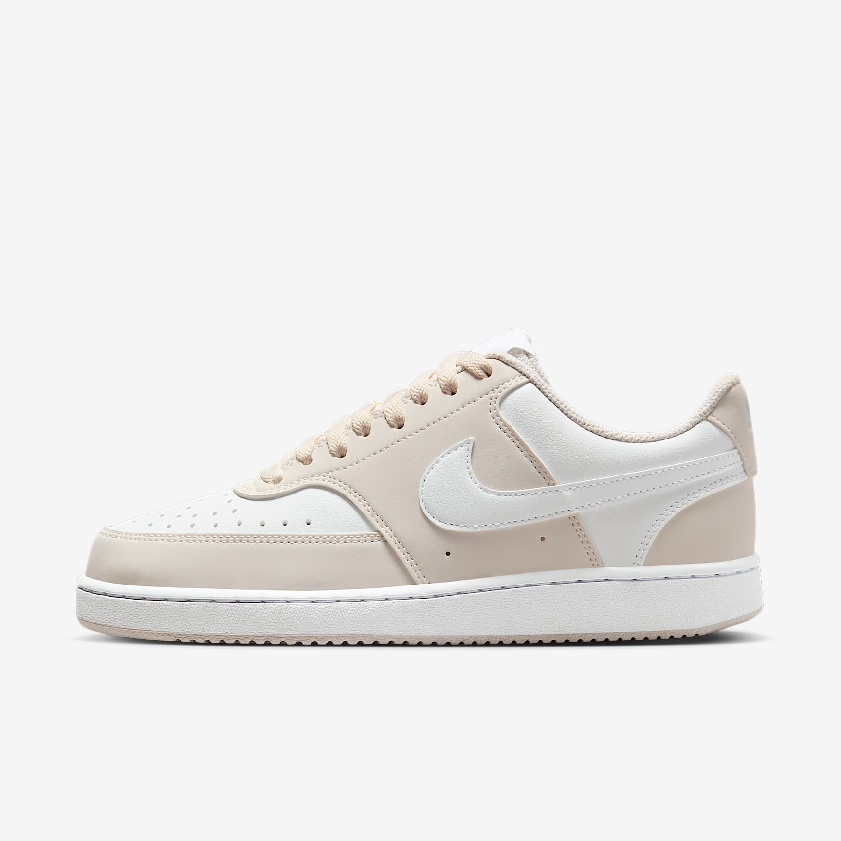 Nike Court Vision Low Schuh (Damen) – Phantom/Weiß
