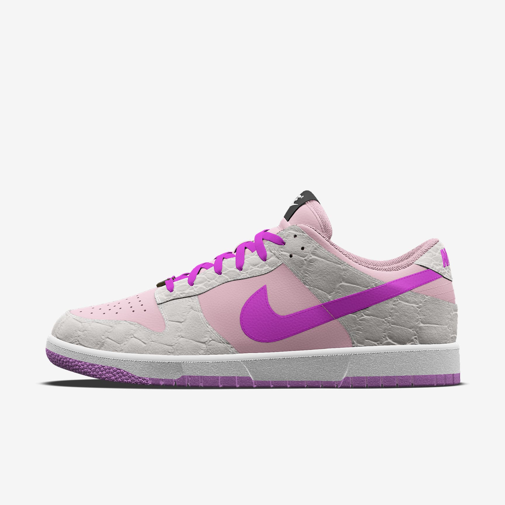 Nike Dunk Low Unlocked By You personalisierbarer Damenschuh – Multi-Color/Multi-Color/Multi-Color