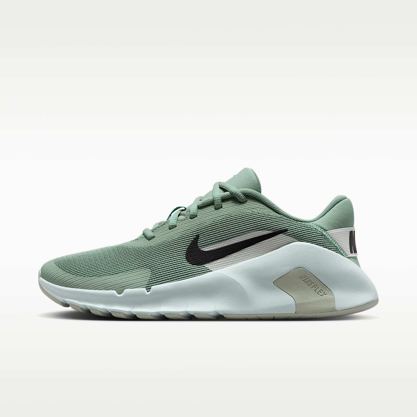 Nike Flex Train Workout-Schuh (Damen) – Steam/Light Silver/Barely Green/Schwarz