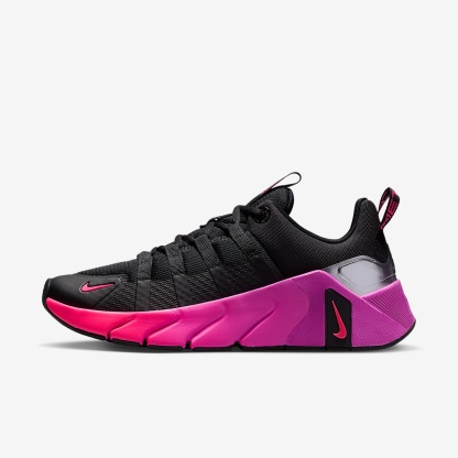 Nike Free Metcon 7 Trainingsschuhe (Damen) – Schwarz/Hyper Pink/Metallic Cool Grey/Fuchsia Blast