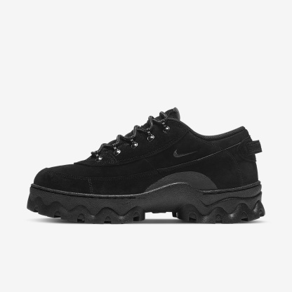 Nike Lahar Low Damenschuh – Schwarz/Orange/Schwarz/Dark Smoke Grey