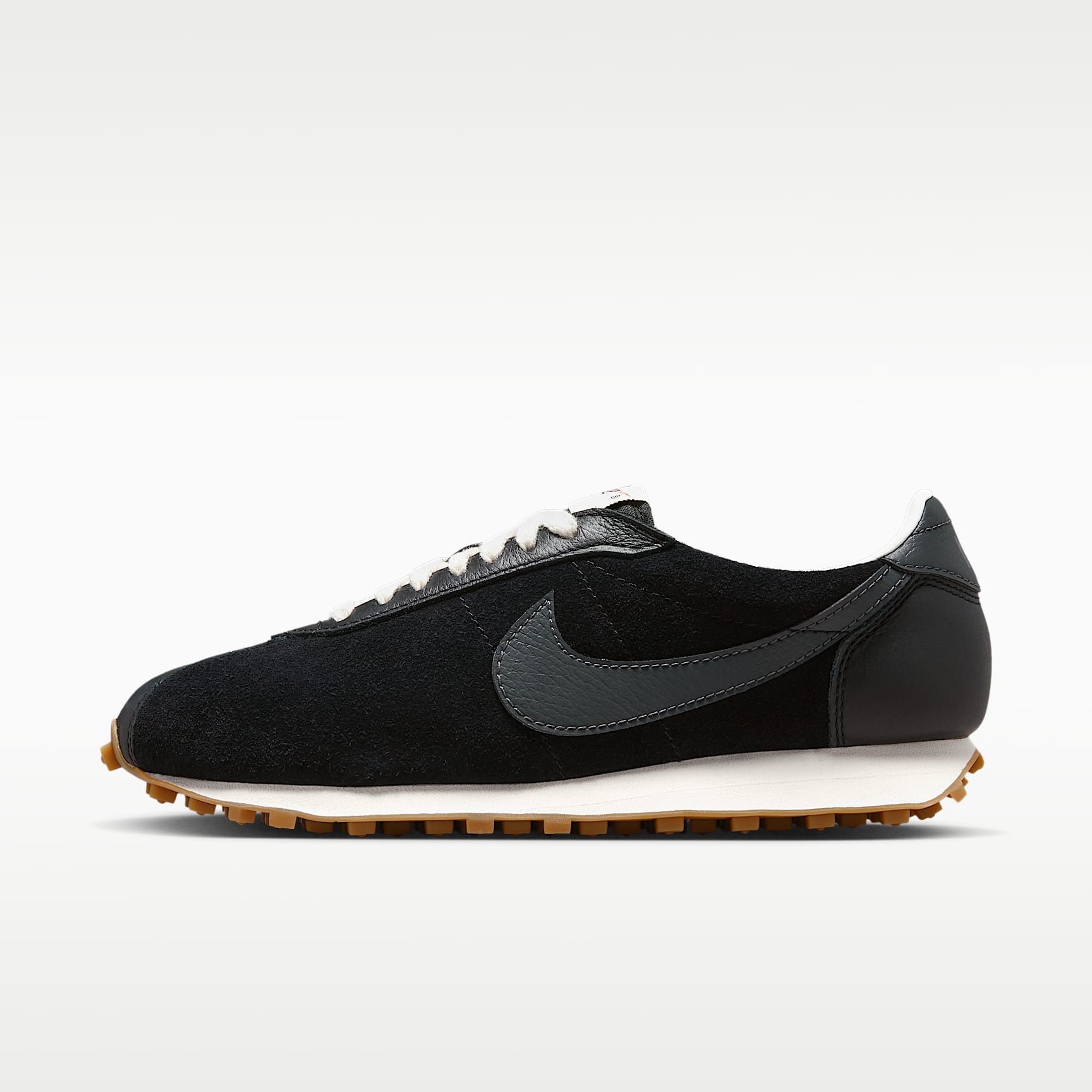 Nike LD-1000 Suede Schuh (Damen) – Schwarz/Sail/Gum Light Brown/Dark Smoke Grey