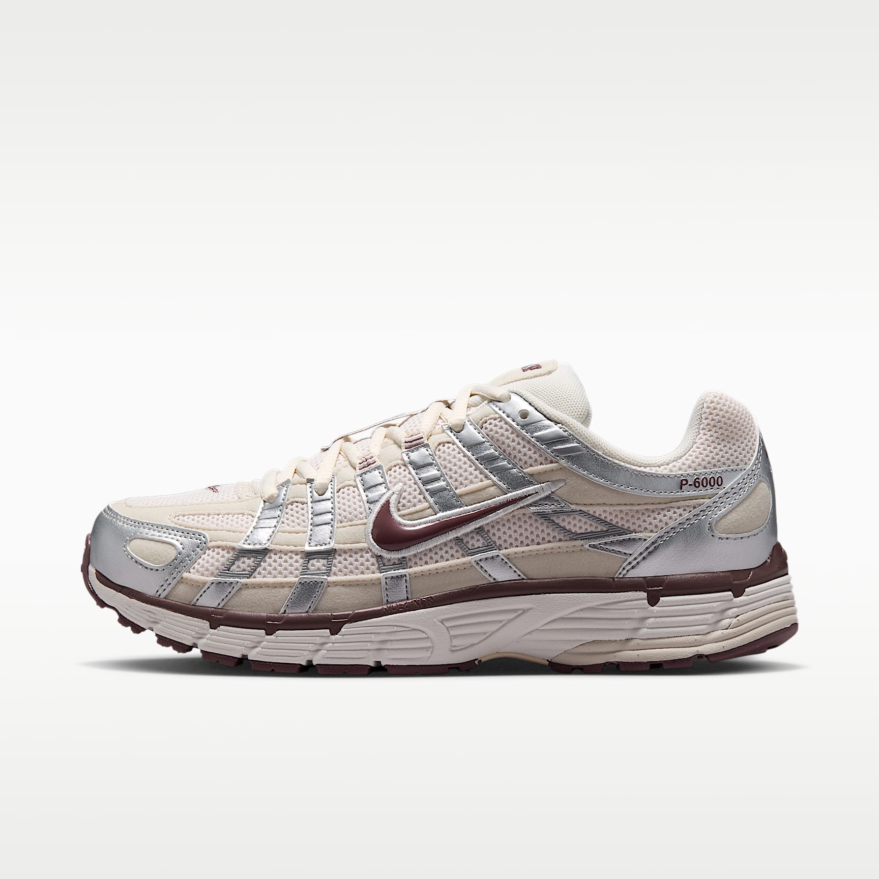 Nike P-6000 Schuh (Damen) – Phantom/Metallic Silver/Light Orewood Brown/Tattoo