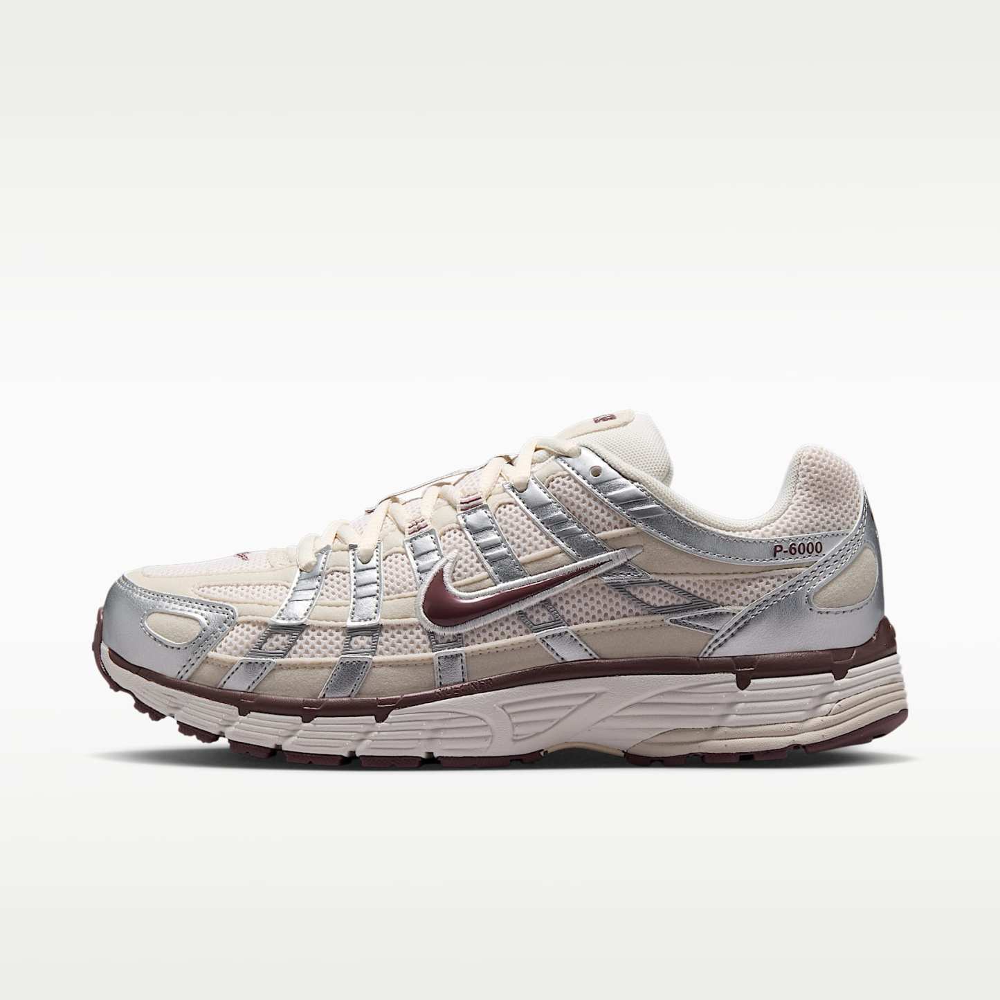 Nike P-6000 Schuh (Damen) – Phantom/Metallic Silver/Light Orewood Brown/Tattoo