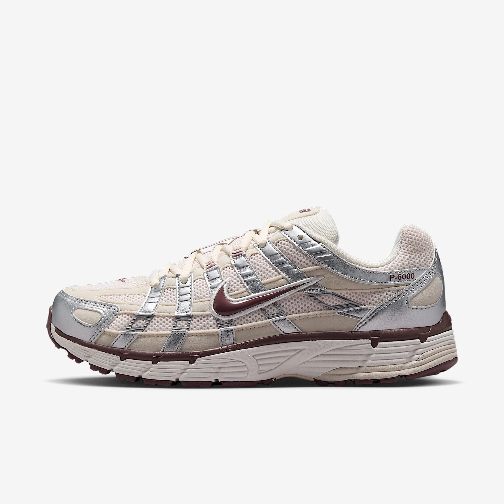 Nike P-6000 Schuh (Damen) – Phantom/Metallic Silver/Light Orewood Brown/Tattoo