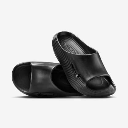 Nike ReactX Rejuven8 Slides (Damen) – Schwarz/Schwarz/Schwarz