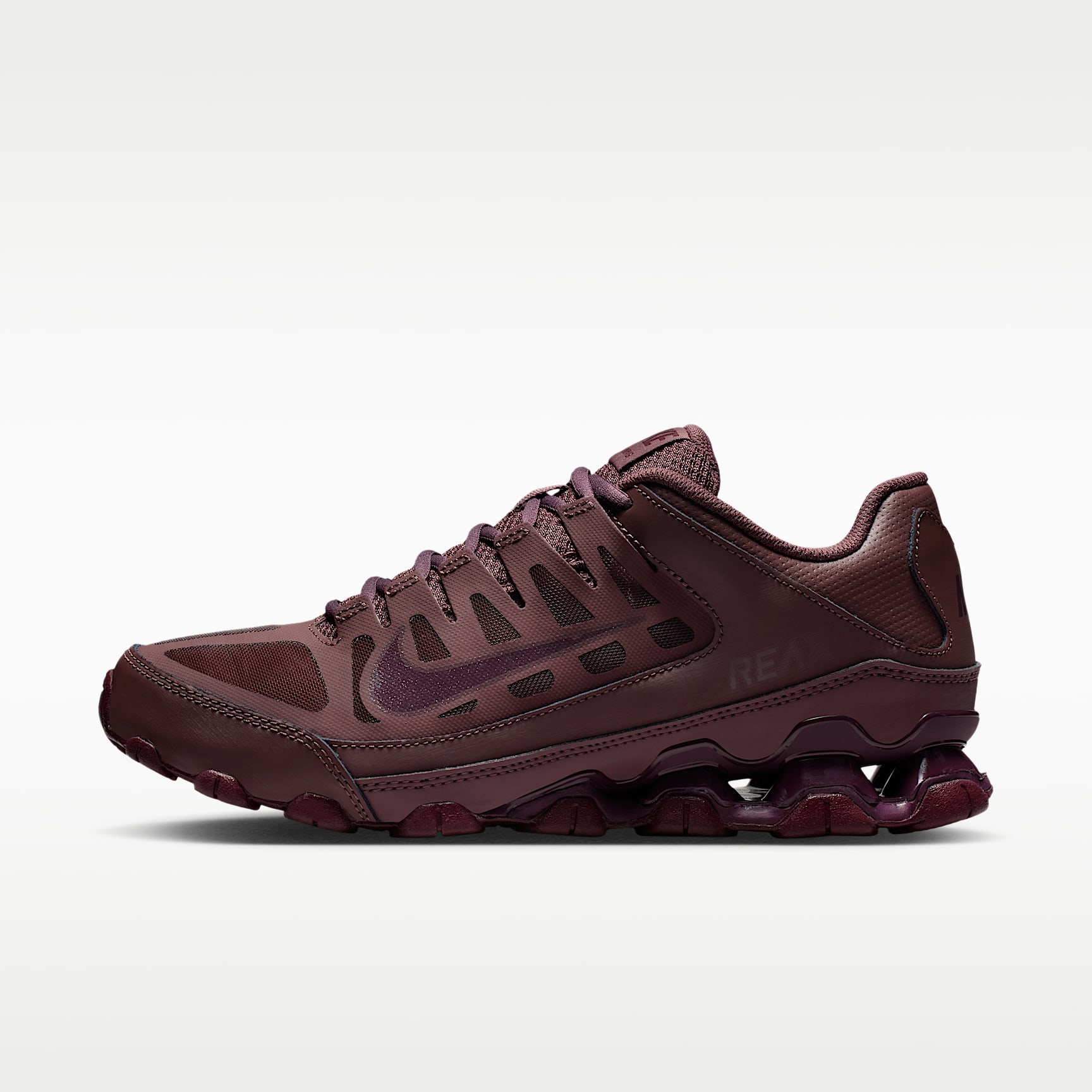 Nike Reax 8 TR Workout-Schuh (Damen) – Tattoo/Burgundy Crush