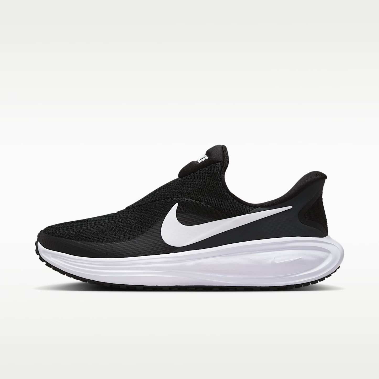 Nike Revolution 8 EasyOn Straßenlaufschuh (Damen) – Schwarz/Anthracite/Wolf Grey/Weiß