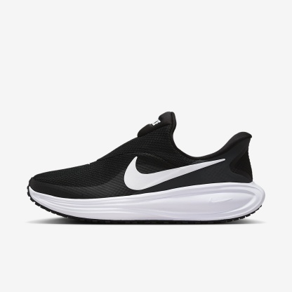 Nike Revolution 8 EasyOn Straßenlaufschuh (Damen) – Schwarz/Anthracite/Wolf Grey/Weiß