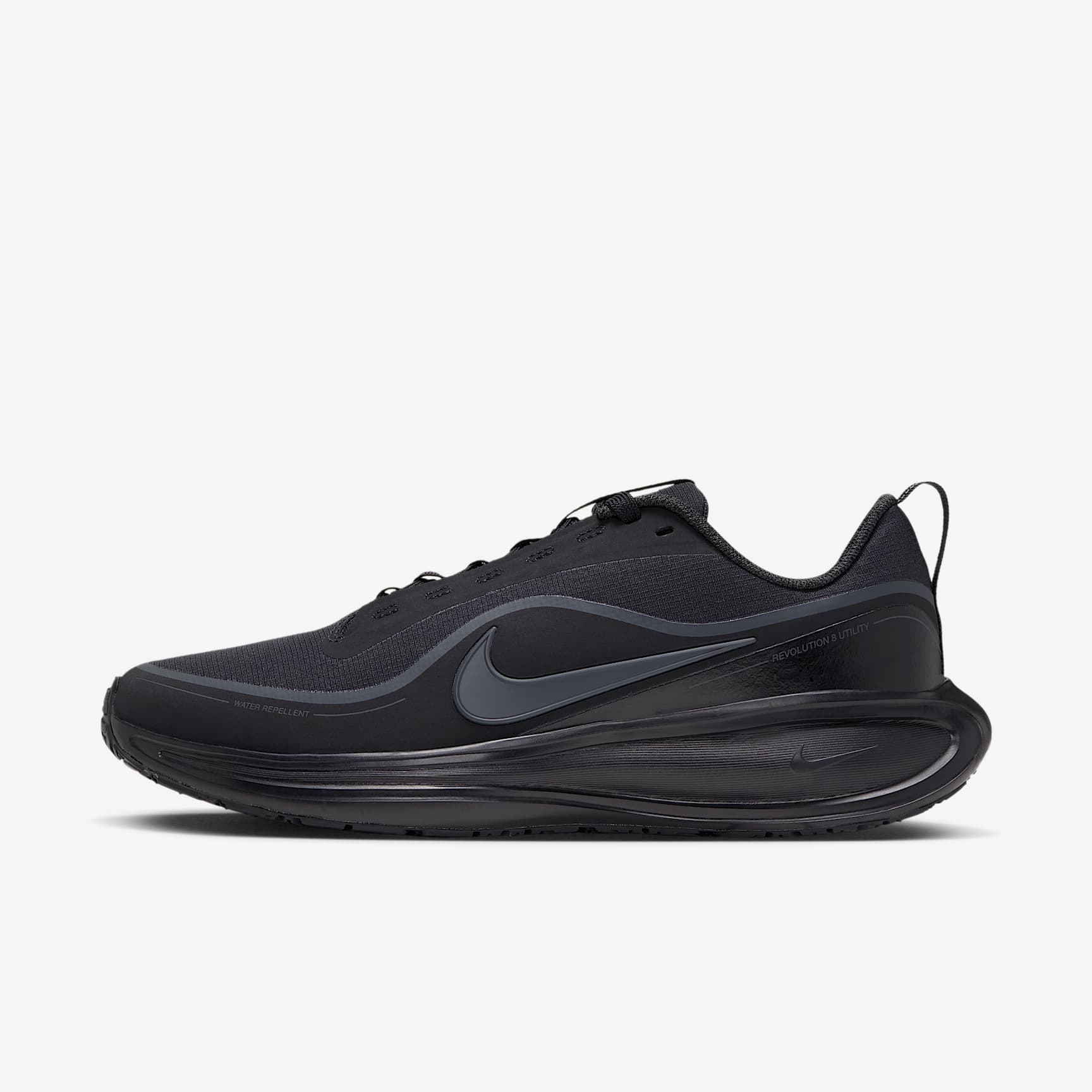 Nike Revolution 8 Utility Straßenlaufschuh (Damen) – Schwarz/Anthracite