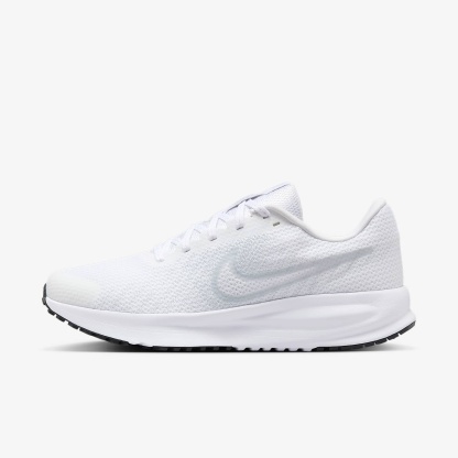 Nike Run Defy Straßenlaufschuh (Damen) – Weiß/Schwarz/Pure Platinum