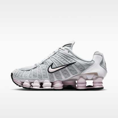 Nike Shox TL Schuh (Damen) – Neutral Grey/Metallic Silver/Schwarz/Pearl Pink