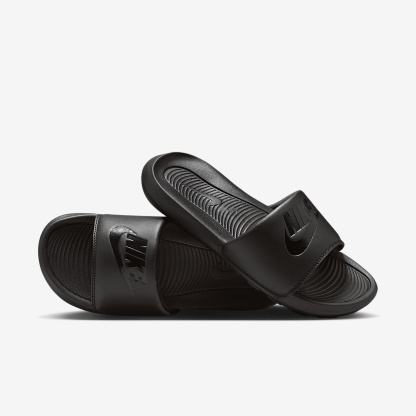 Nike Victori One Damen-Badeslipper – Schwarz/Schwarz/Schwarz