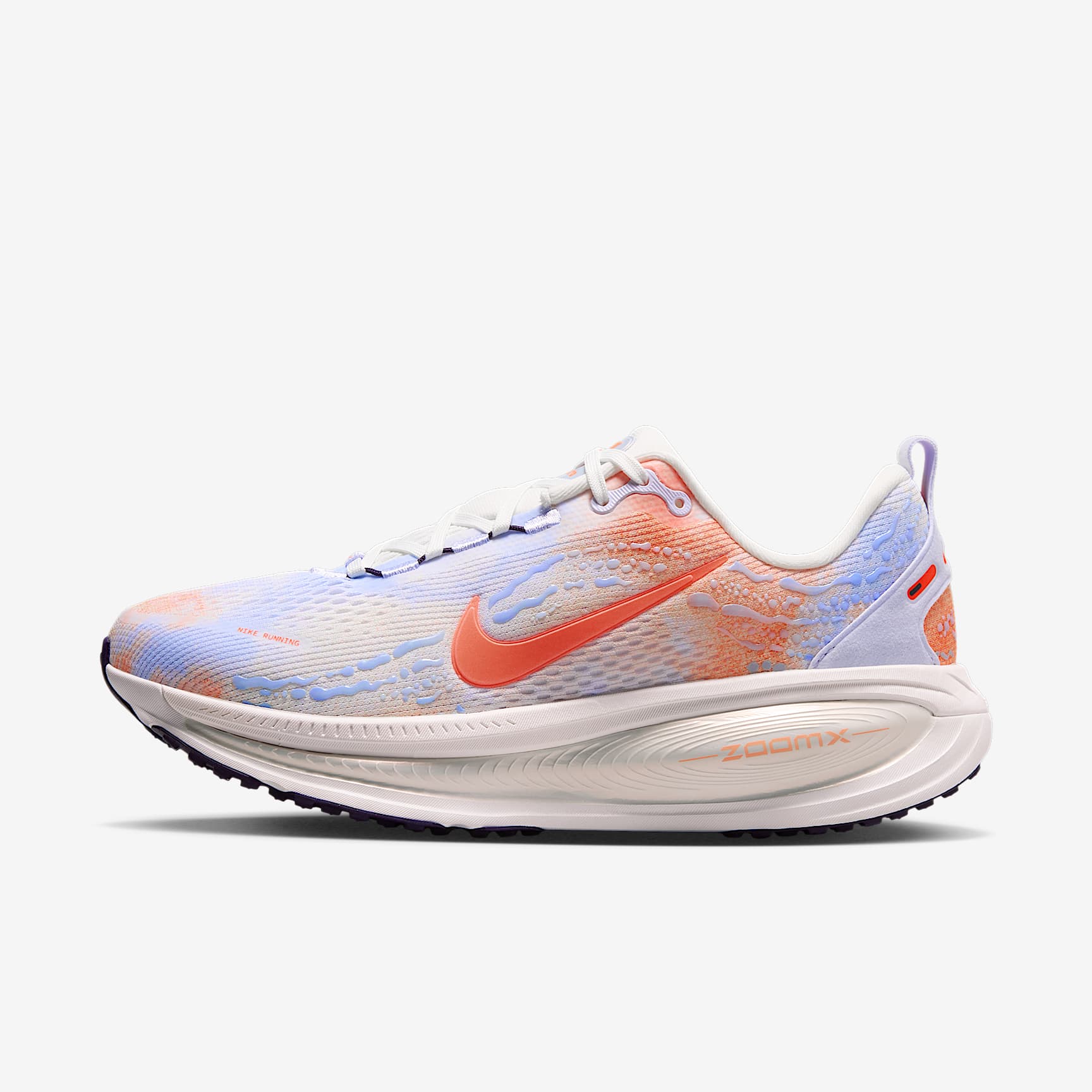 Nike Vomero 18 Straßenlaufschuh (Damen) – Palest Purple/Sunset Haze/Summit White/Hyper Crimson