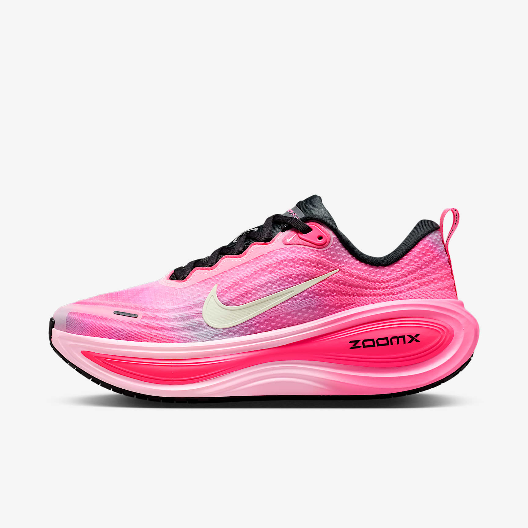 Nike Vomero Plus Straßenlaufschuh (Damen) – Pearl Pink/Pink Glow/Hyper Pink/Summit White