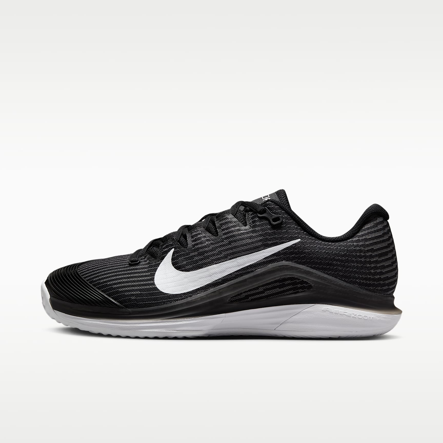 Nike Vapor 12 Tennisschuh für Clay Courts (Damen) – Schwarz/Dark Smoke Grey/Weiß