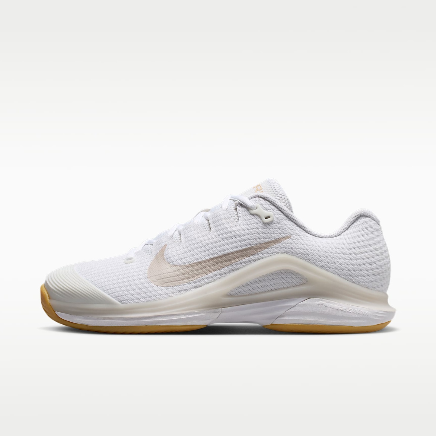 Nike Vapor 12 Tennisschuh für Hartplätze (Damen) – Weiß/Summit White/Linen/Light Orewood Brown