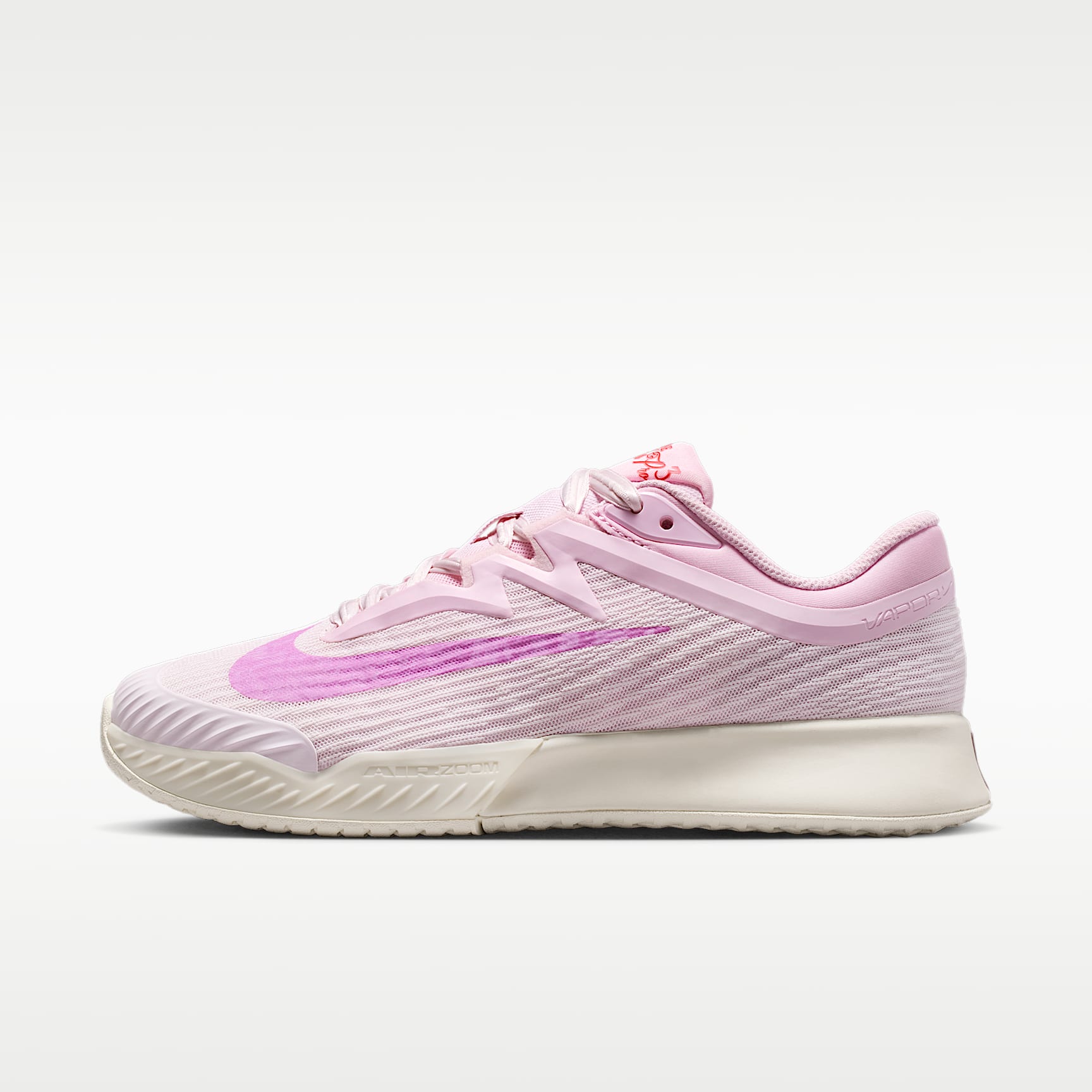 Nike Vapor Pro 3 Tennisschuh für Hartplätze (Damen) – Pearl Pink/Pink Foam/Chalk/Light Magenta