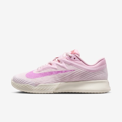 Nike Vapor Pro 3 Tennisschuh für Hartplätze (Damen) – Pearl Pink/Pink Foam/Chalk/Light Magenta