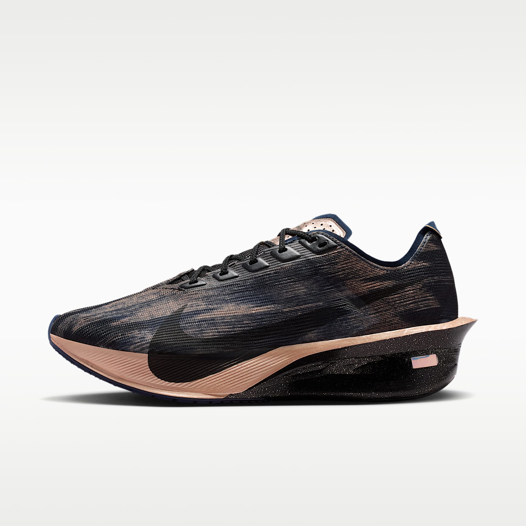Nike Vaporfly 4 "Keely Hodgkinson" Straßenlaufschuh für Wettkämpfe (Damen) – Pencil Point/Blue Eclipse/Blur/Schwarz