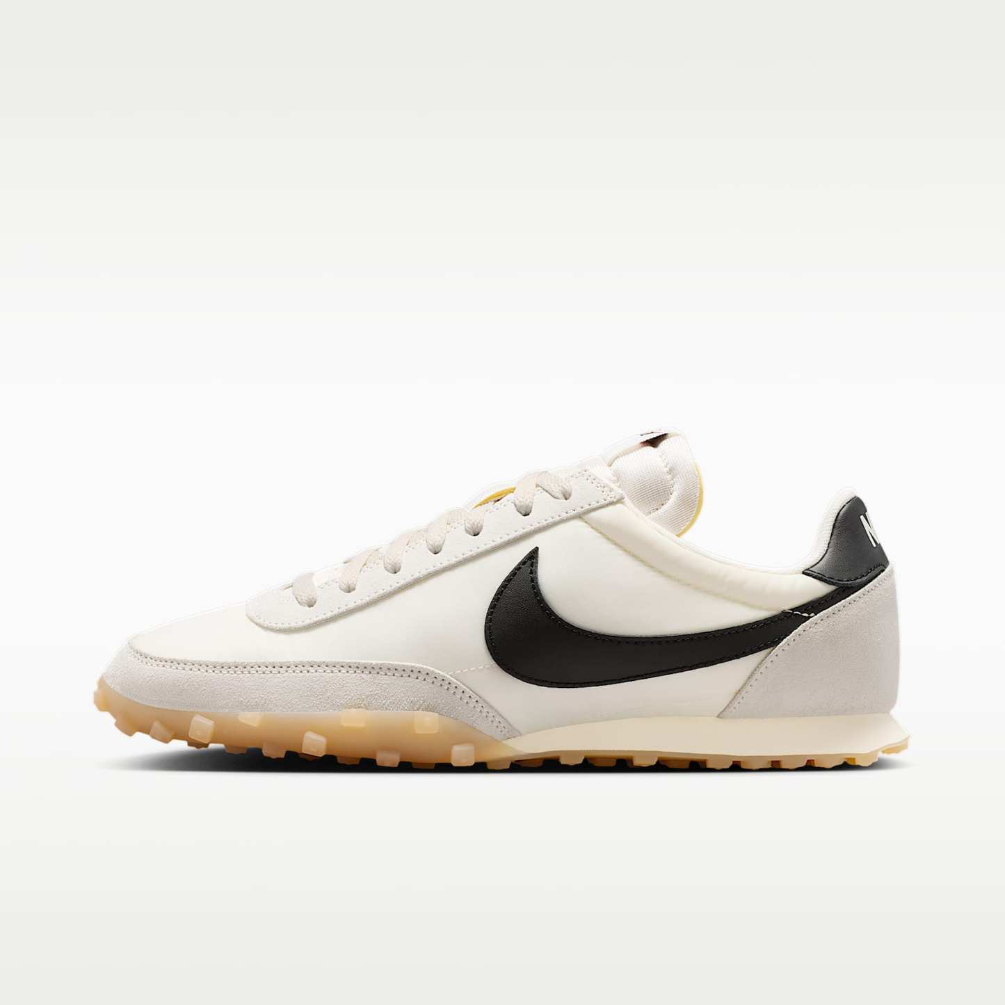 Nike Waffle Racer Herrenschuh – Sail/Coconut Milk/Gum Light Brown/Schwarz