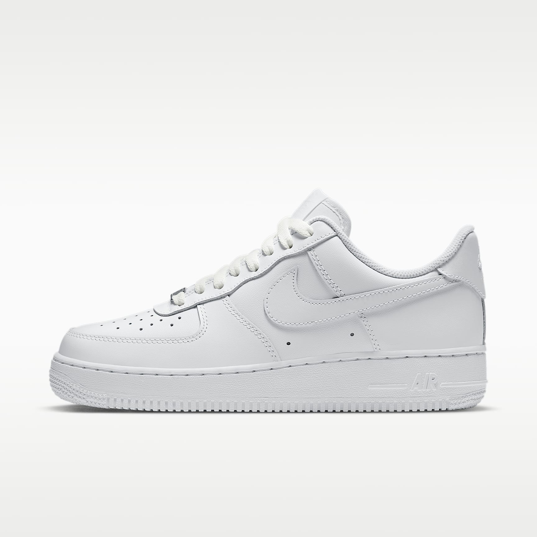 Nike Air Force 1 '07 Schuh (Damen) – Weiß/Weiß/Weiß/Weiß
