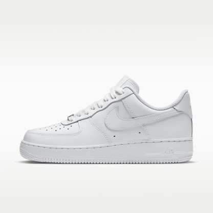Nike Air Force 1 '07 Schuh (Damen) – Weiß/Weiß/Weiß/Weiß