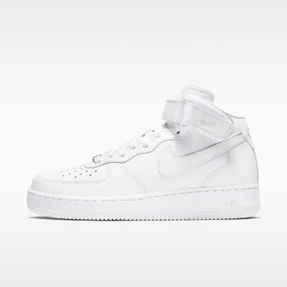 Nike Air Force 1 '07 Mid Damenschuh – Weiß/Weiß/Weiß