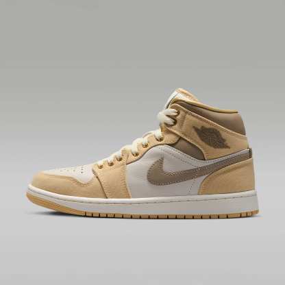 Air Jordan 1 Mid SE Schuh (Damen) – Sesame/Sail/Coconut Milk/Khaki