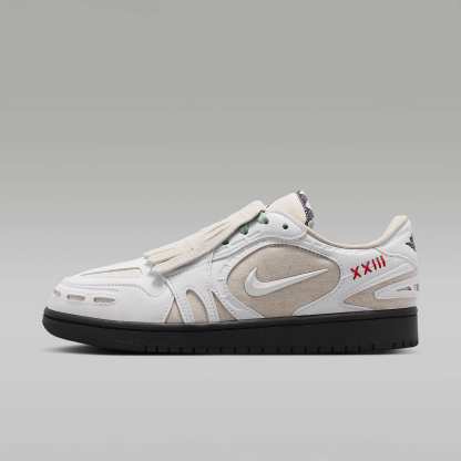 Air Jordan 1 Low Method of Make Schuh (Damen) – Light Orewood Brown/Schwarz/Steam/Weiß