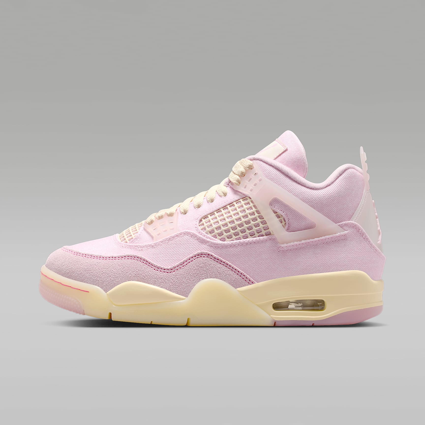 Air Jordan 4 Retro „Pearl Pink and Iced Carmine“ Schuh (Damen) – Pearl Pink/Coconut Milk/Muslin/Iced Carmine