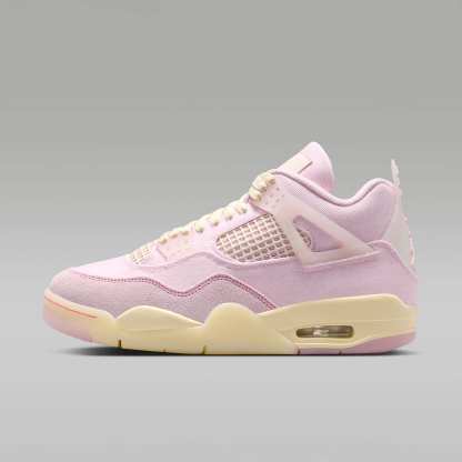Air Jordan 4 Retro „Pearl Pink and Iced Carmine“ Schuh (Damen) – Pearl Pink/Coconut Milk/Muslin/Iced Carmine