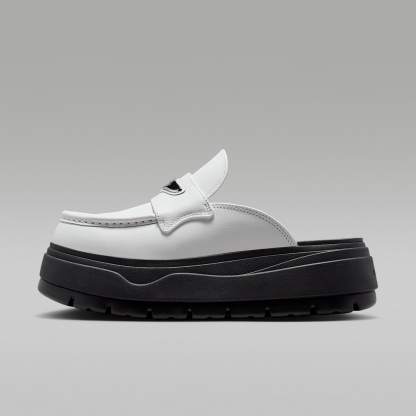 Air Jordan Mule Golfschuh (Damen) – Summit White/Schwarz/Metallic Silver
