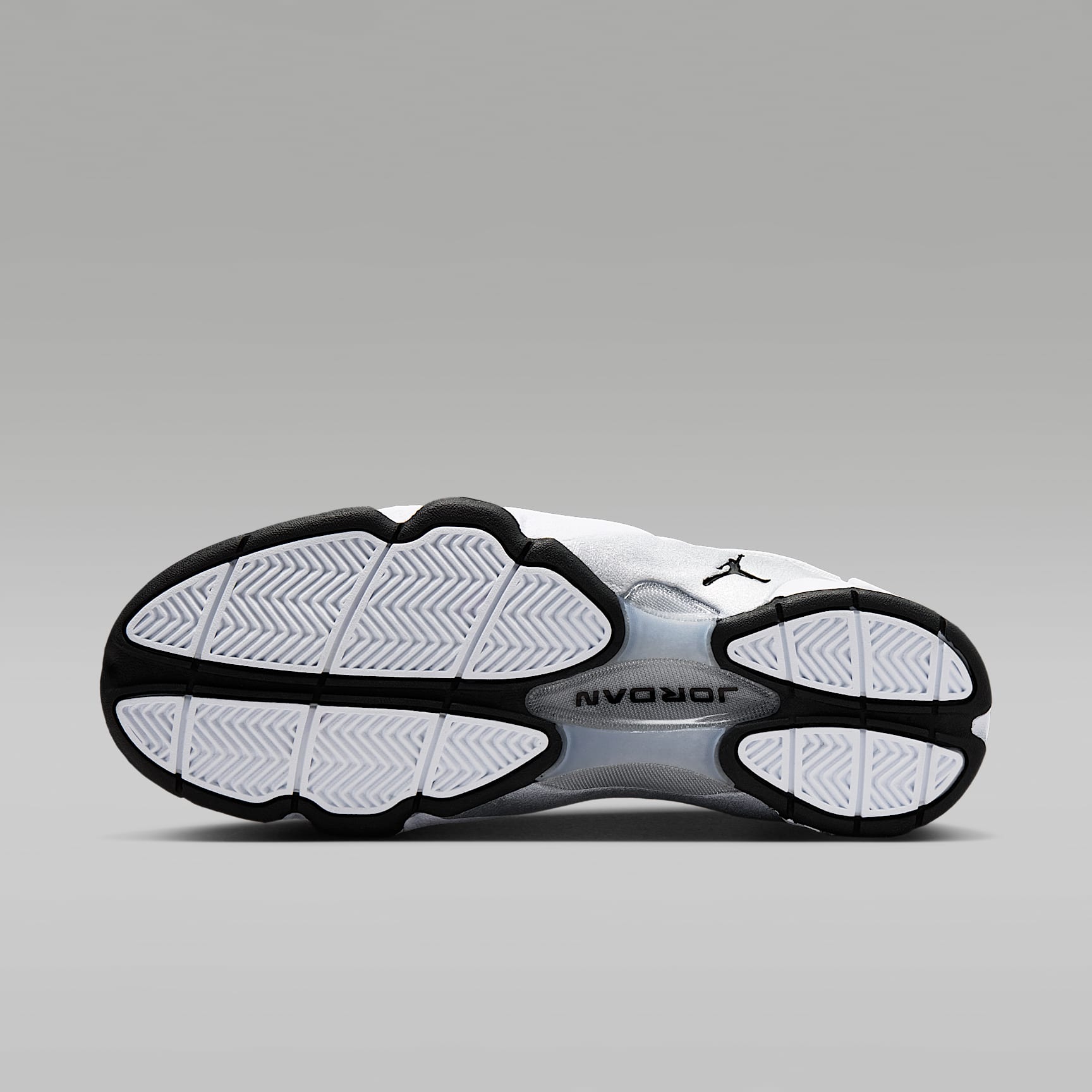 Air Jordan OG Damenschuh – Weiß/Schwarz/Metallic Silver