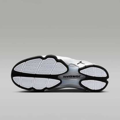 Air Jordan OG Damenschuh – Weiß/Schwarz/Metallic Silver