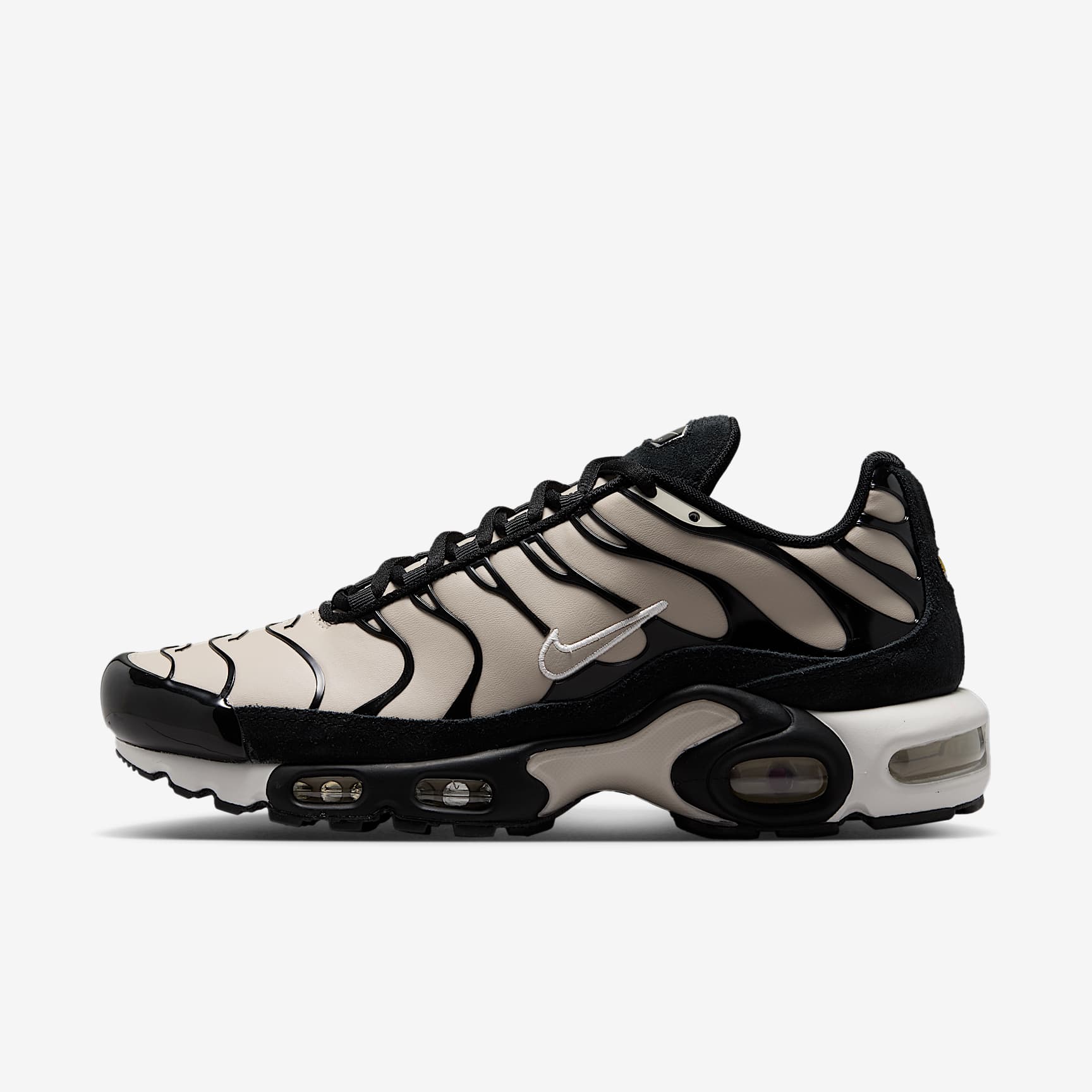 Nike Air Max Plus Schuh (Damen) – Cream II/Summit White/Schwarz