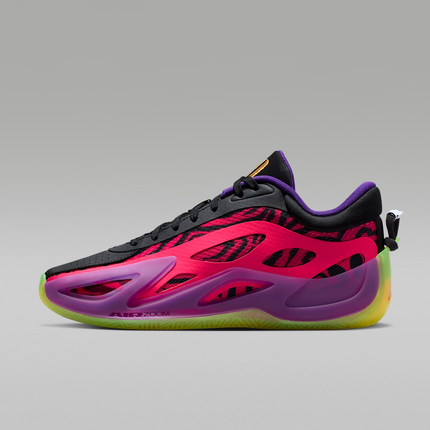 Jordan Heir Series 2 "Oh Sheila" Basketballschuh – Red Orbit/Voltage Purple/Volt/Schwarz