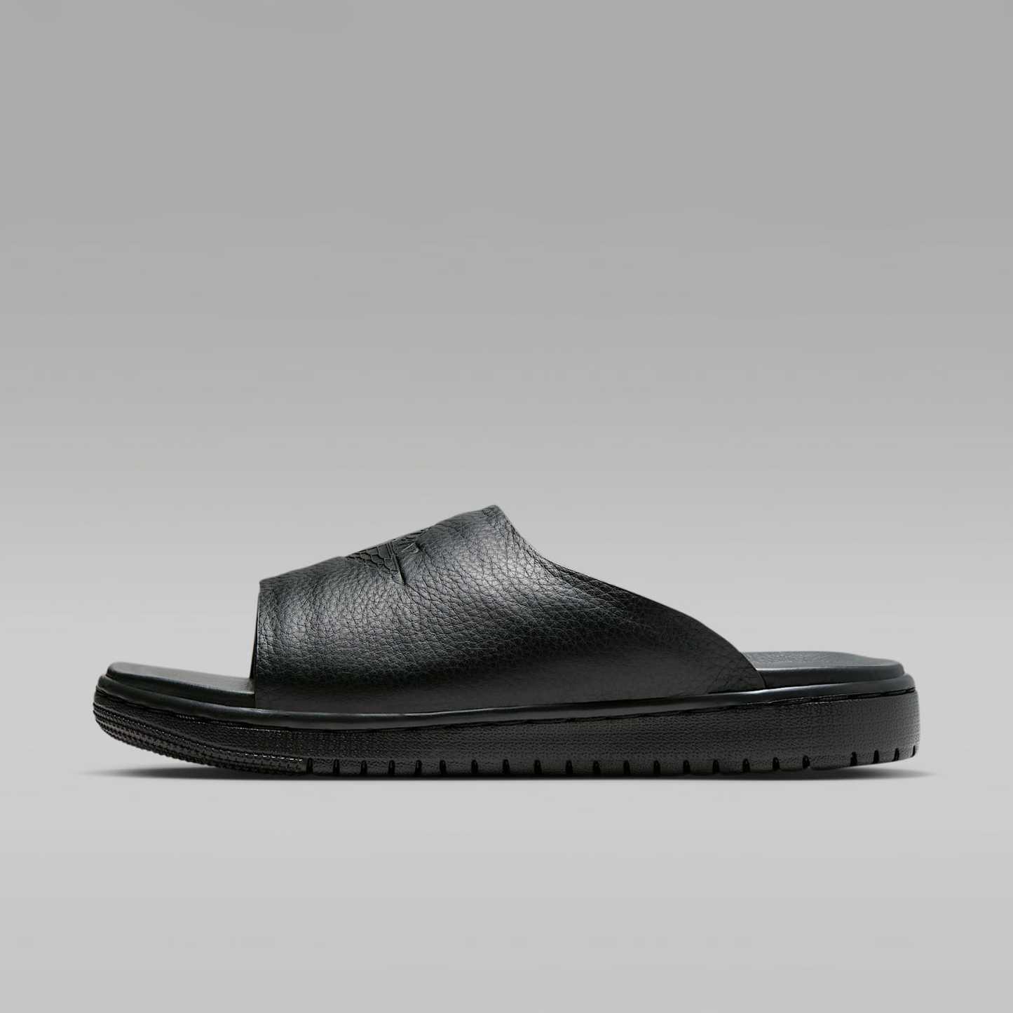 Jordan Modero 1 Slides (Damen) – Schwarz/Schwarz