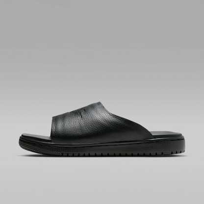 Jordan Modero 1 Slides (Damen) – Schwarz/Schwarz