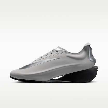 Nike First Sight Noir Schuh (Damen) – Flat Silver/Schwarz/Metallic Silver