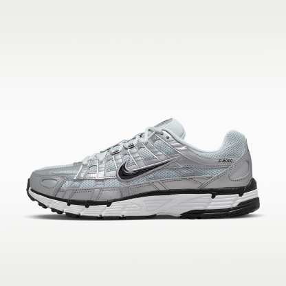 Nike P-6000 Schuh – Weiß/Metallic Silver/Pure Platinum/Schwarz