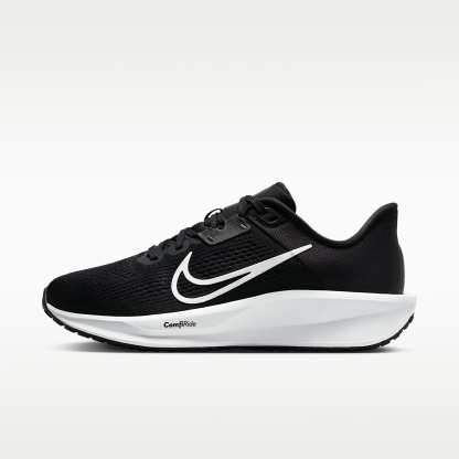 Nike Quest 6 Straßenlaufschuh (Damen) – Schwarz/Iron Grey/Weiß